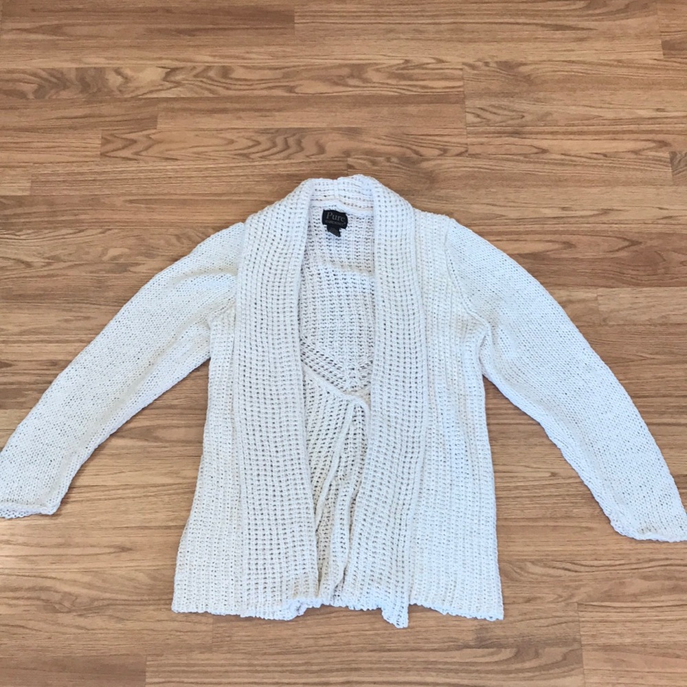 Pure Handknit sweater size M / L